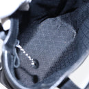 GUCCI Handtasche Nylon Leder Schwarz Silber 000 2854 0500 5 Auth 85984-11