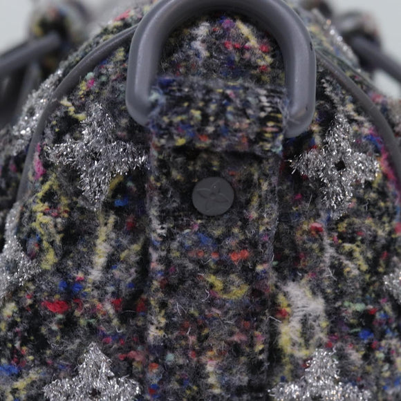 LOUIS VUITTON Monogram Felt Keepall XS Hand Bag Gray M80821 LV Auth 86001SM