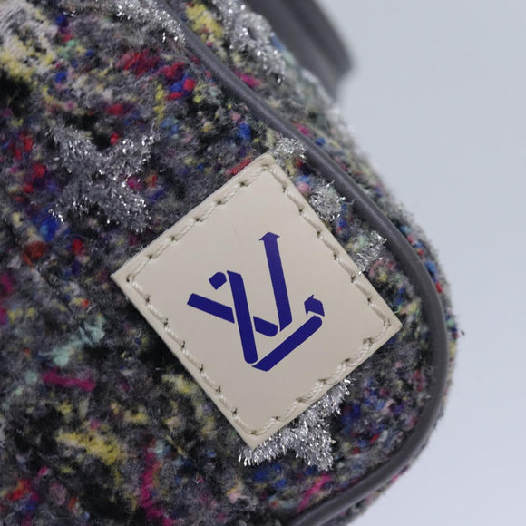 LOUIS VUITTON Monogram Felt Keepall XS Hand Bag Gray M80821 LV Auth 86001SM