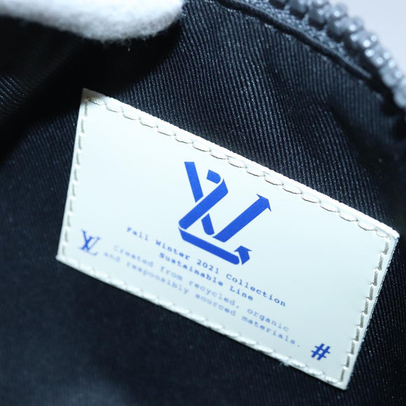 LOUIS VUITTON Monogram Felt Keepall XS Hand Bag Gray M80821 LV Auth 86001SM