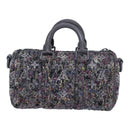 LOUIS VUITTON Monogram Felt Keepall XS Hand Bag Gray M80821 LV Auth 86001SM-2