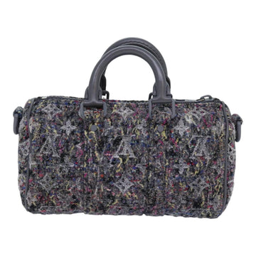 LOUIS VUITTON Monogram Felt Keepall XS Hand Bag Gray M80821 LV Auth 86001SM - 0