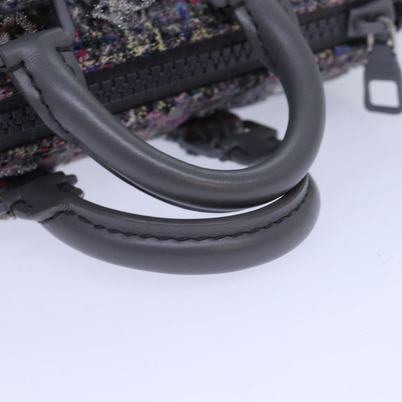 LOUIS VUITTON Monogram Felt Keepall XS Hand Bag Gray M80821 LV Auth 86001SM