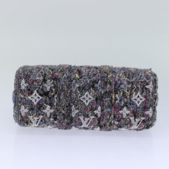 LOUIS VUITTON Monogram Felt Keepall XS Hand Bag Gray M80821 LV Auth 86001SM