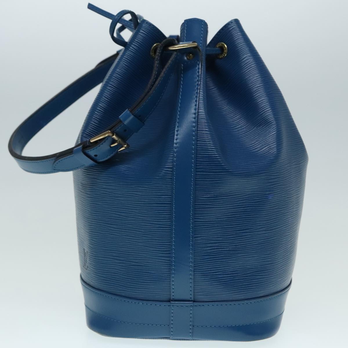 LOUIS VUITTON Epi Noe Shoulder Bag Toledo Blue M44005 LV Auth 86008