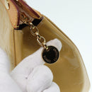 LOUIS VUITTON Monogram Vernis Blair MM Hand Bag Citrin M90108 LV Auth 86013-10