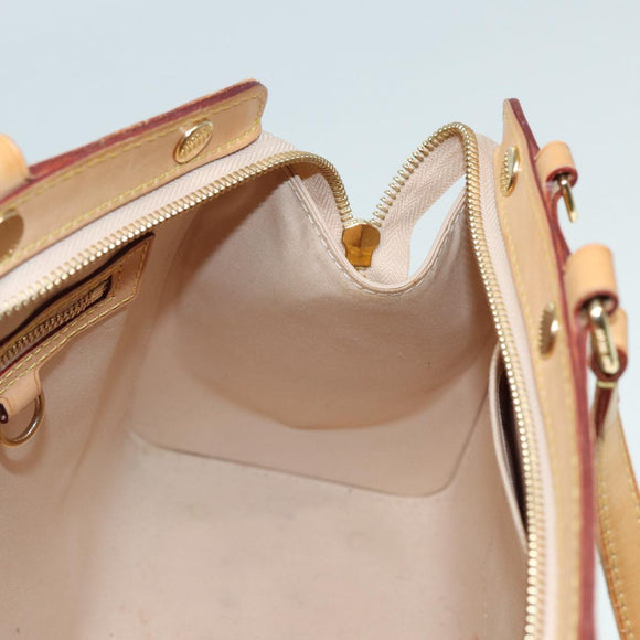 LOUIS VUITTON Monogram Vernis Blair MM Hand Bag Citrin M90108 LV Auth 86013