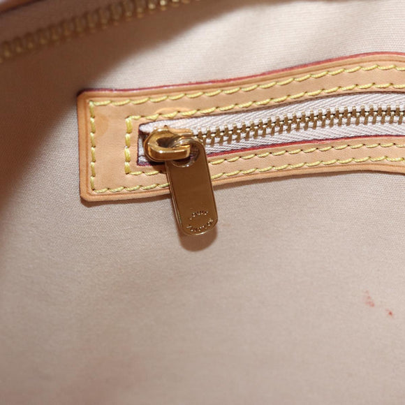 LOUIS VUITTON Monogram Vernis Blair MM Hand Bag Citrin M90108 LV Auth 86013