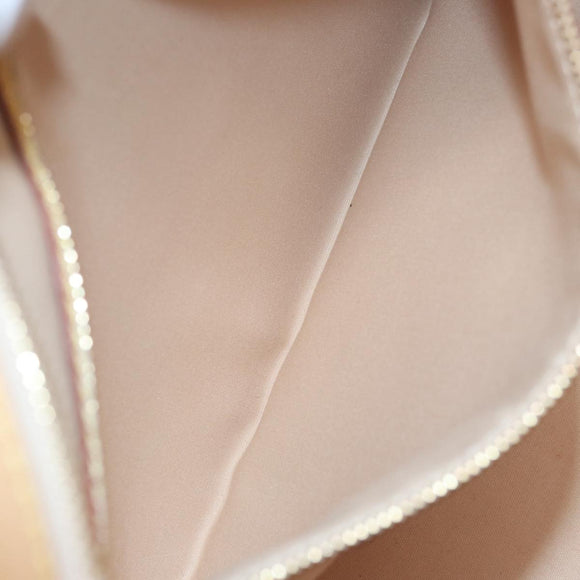 LOUIS VUITTON Monogram Vernis Blair MM Hand Bag Citrin M90108 LV Auth 86013