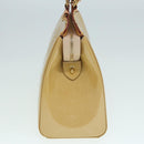 LOUIS VUITTON Monogram Vernis Blair MM Hand Bag Citrin M90108 LV Auth 86013-3