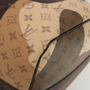 LOUIS VUITTON LV Portrait Keepall Bandouliere 55 Bag Brown M46677 Auth 86022SM-14