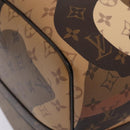 LOUIS VUITTON LV Portrait Keepall Bandouliere 55 Bag Brown M46677 Auth 86022SM-15