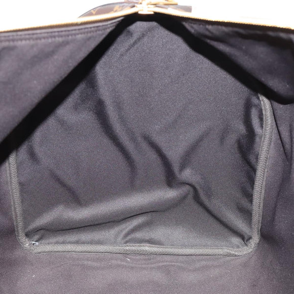 LOUIS VUITTON LV Portrait Keepall Bandouliere 55 Bag Brown M46677 Auth 86022SM