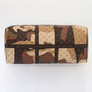 LOUIS VUITTON LV Portrait Keepall Bandouliere 55 Bag Brown M46677 Auth 86022SM-5