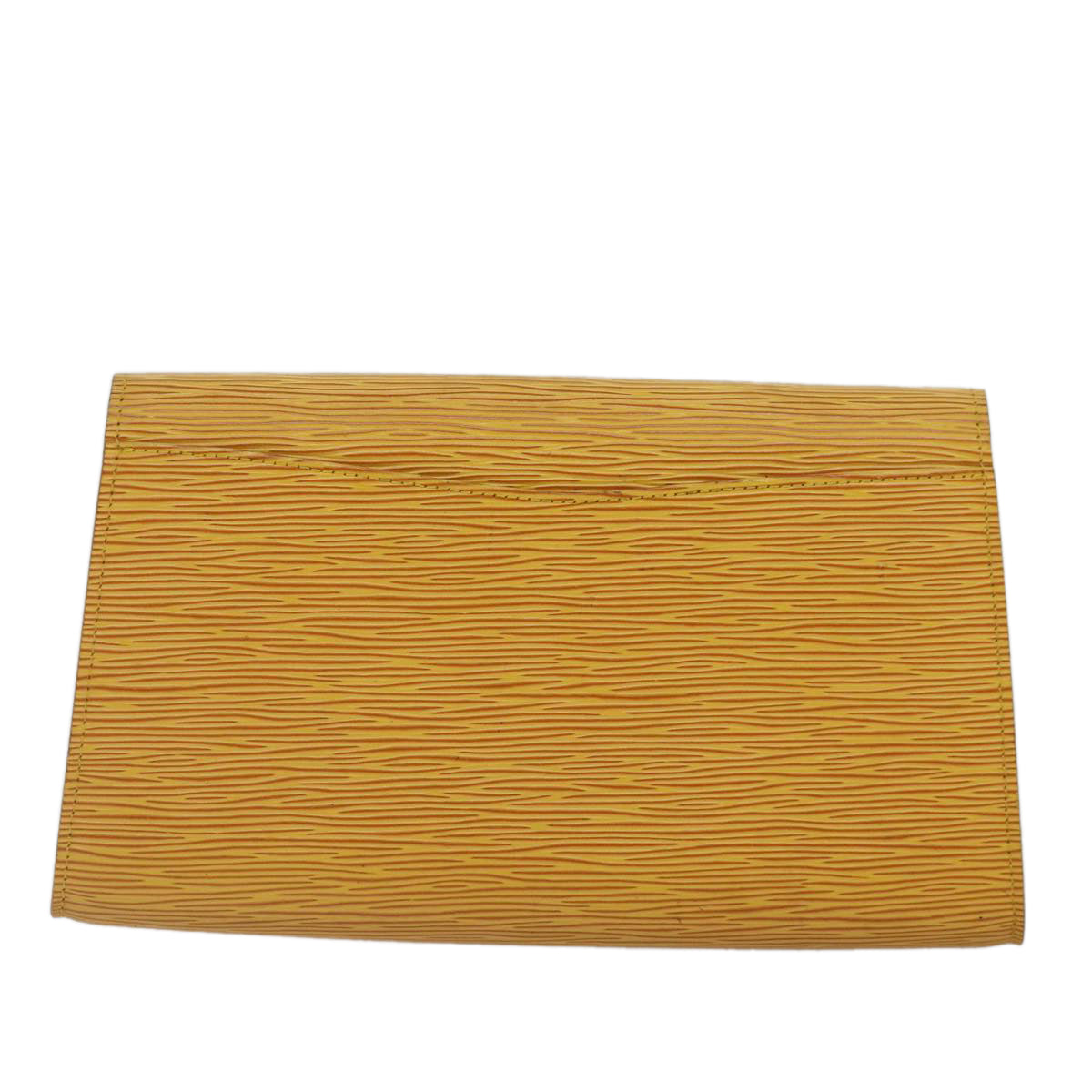 LOUIS VUITTON Epi Art Deco Clutch Bag Yellow M52639 LV Auth 86032 - 0