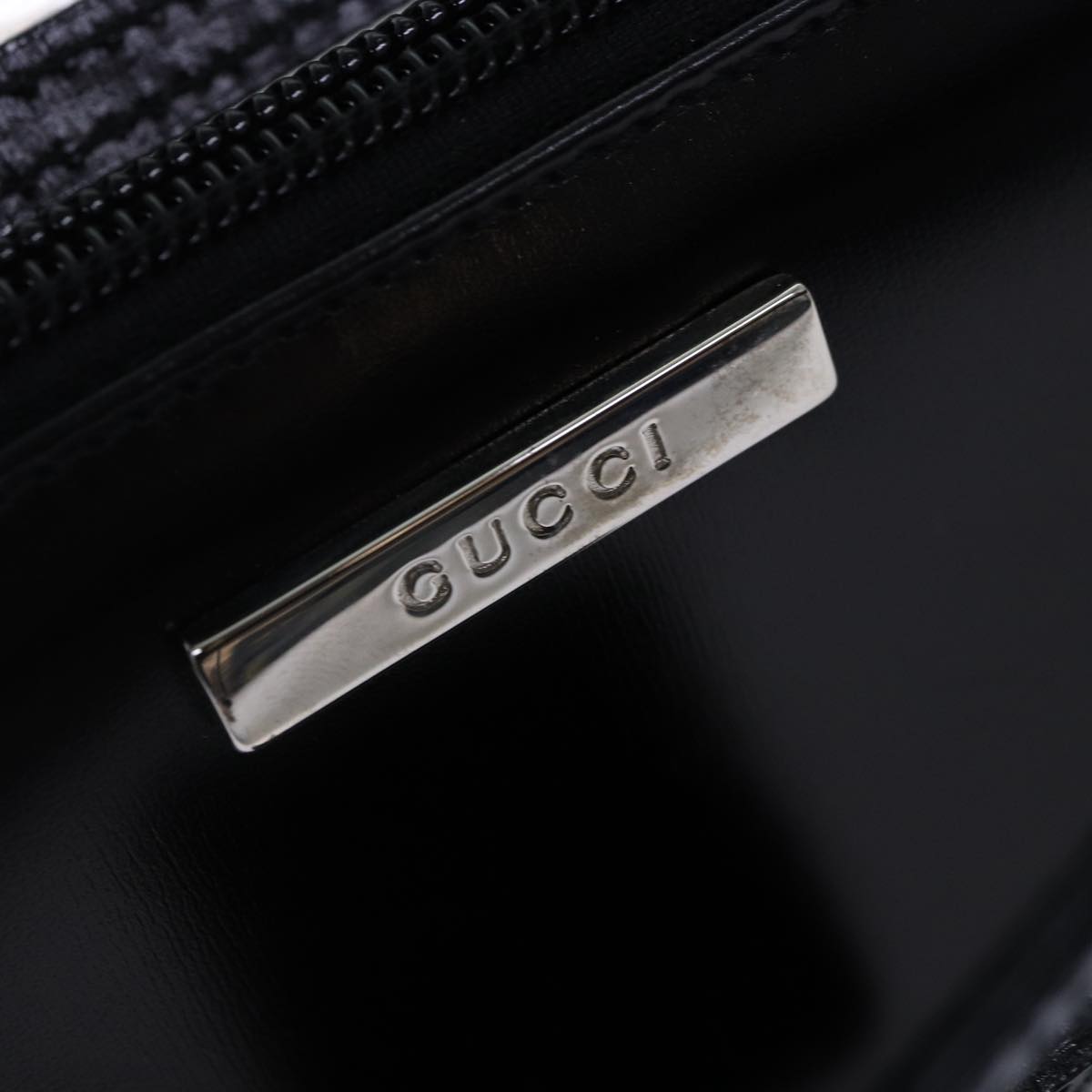 GUCCI Clutch Bag Vinyl Clear Auth 86043