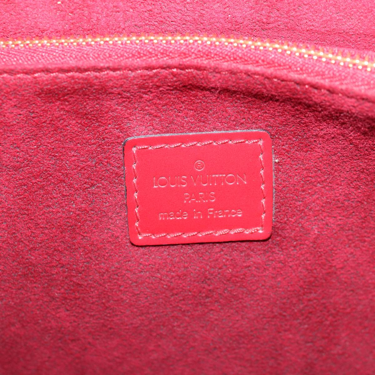 LOUIS VUITTON Epi Solferino Shoulder Bag Red M42867 LV Auth 86070