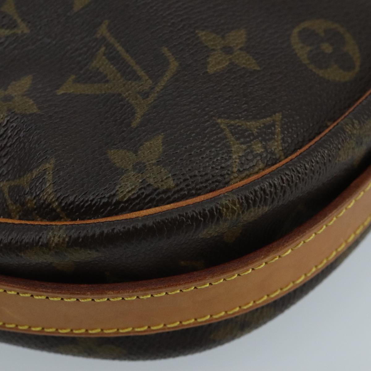 LOUIS VUITTON Monogram Jeune Fille GM Shoulder Bag M51225 LV Auth 86074