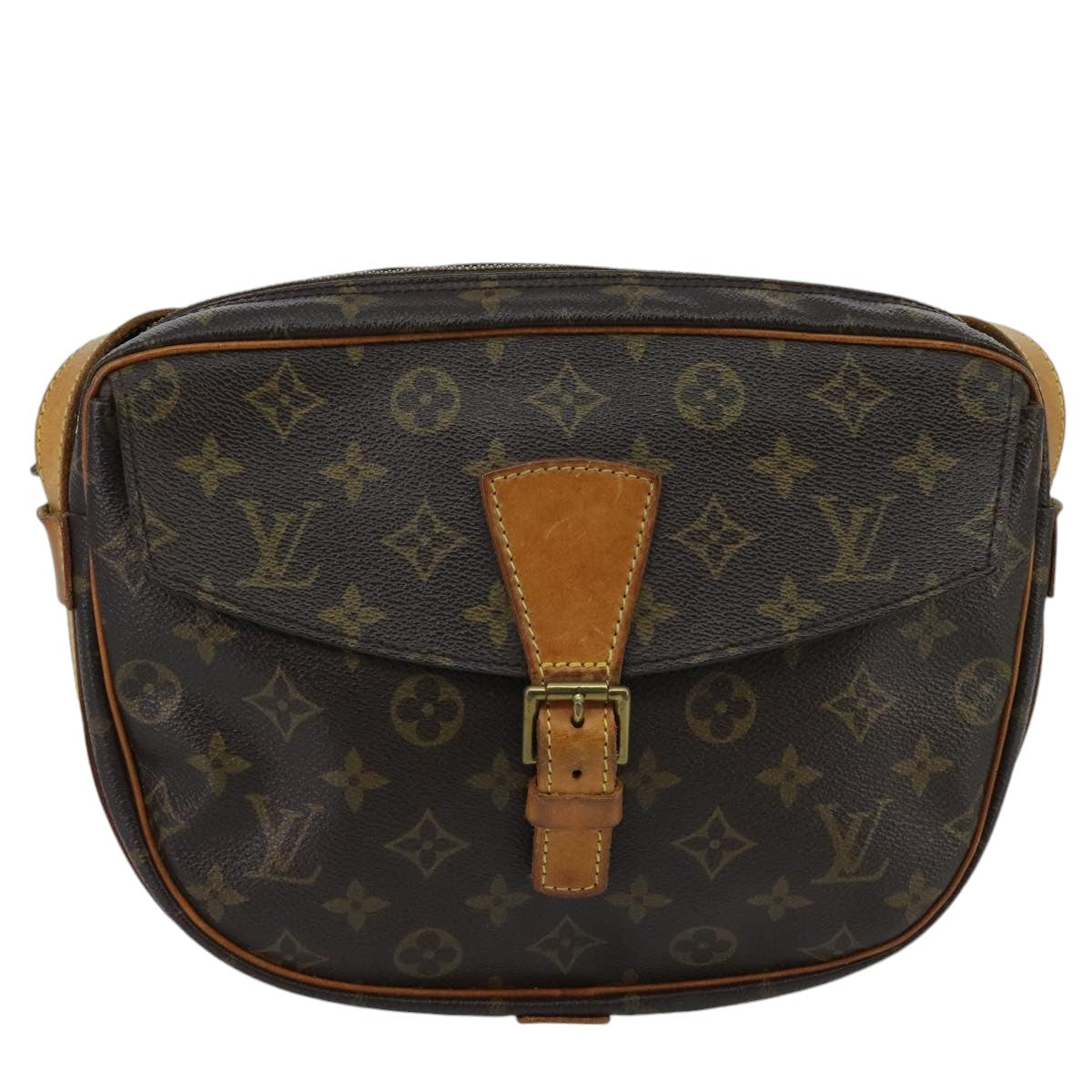 LOUIS VUITTON Monogram Jeune Fille GM Shoulder Bag M51225 LV Auth 86074