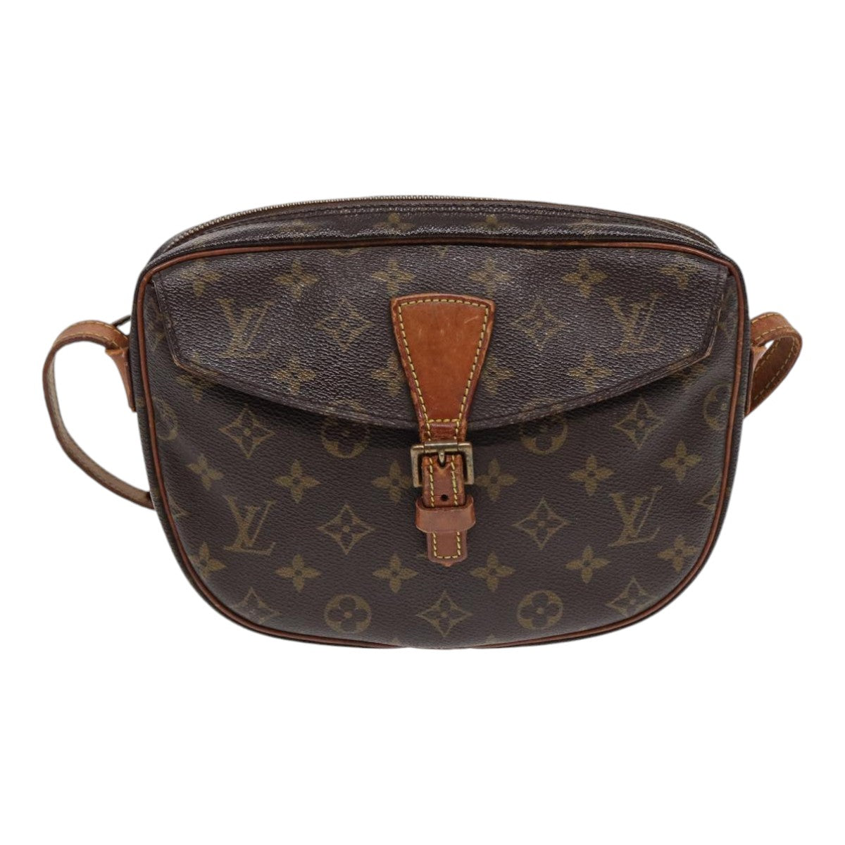 LOUIS VUITTON Monogram Jeune Fille MM Shoulder Bag M51226 LV Auth 86075