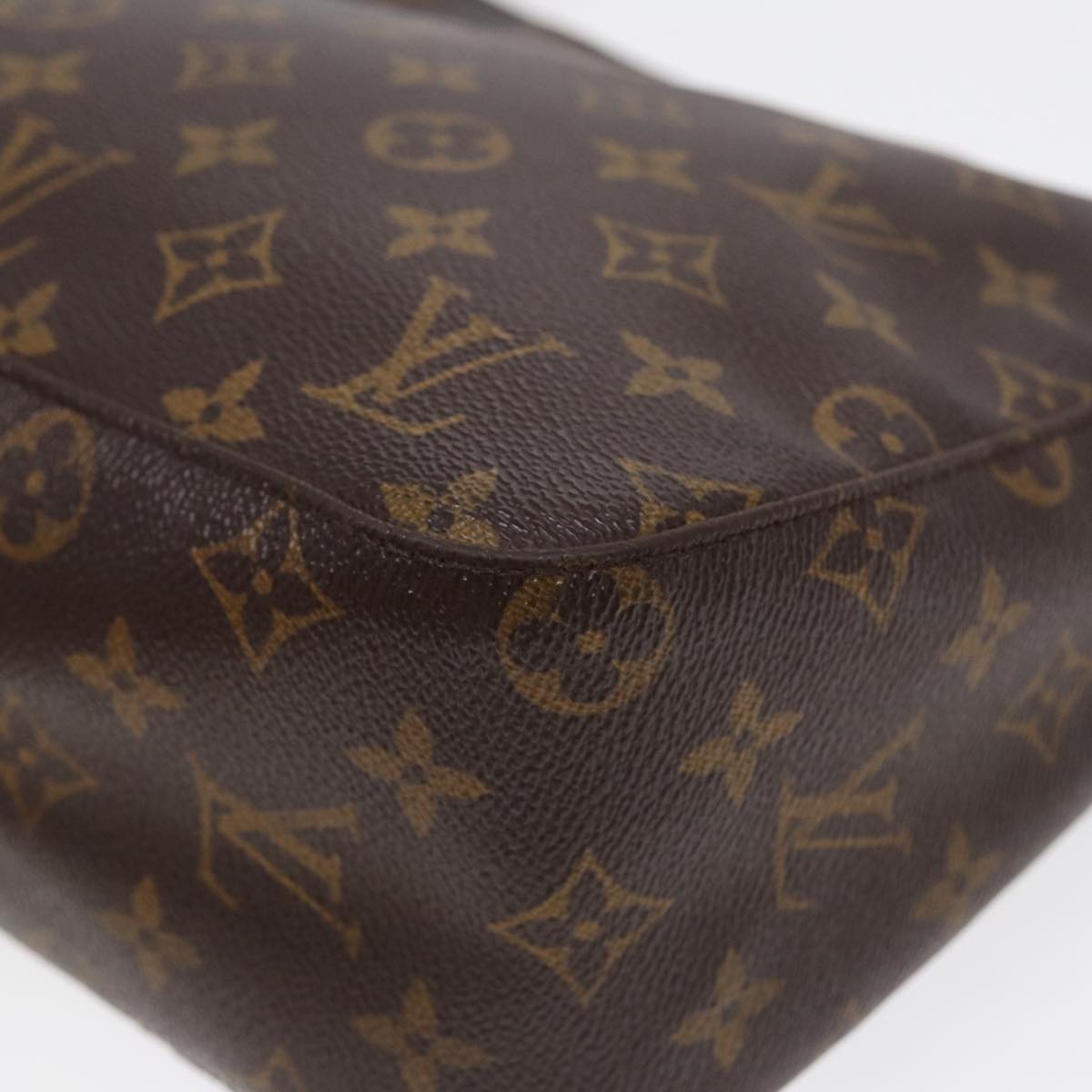 LOUIS VUITTON Monogram Looping MM Shoulder Bag M51146 LV Auth 86076