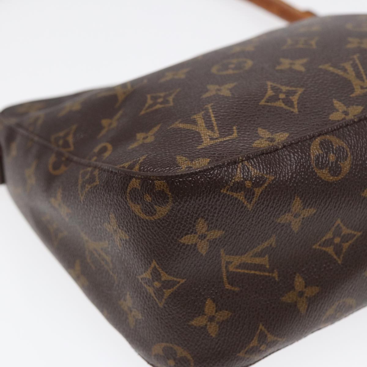 LOUIS VUITTON Monogram Looping MM Shoulder Bag M51146 LV Auth 86076