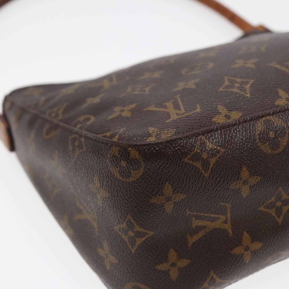 LOUIS VUITTON Monogram Looping MM Shoulder Bag M51146 LV Auth 86076