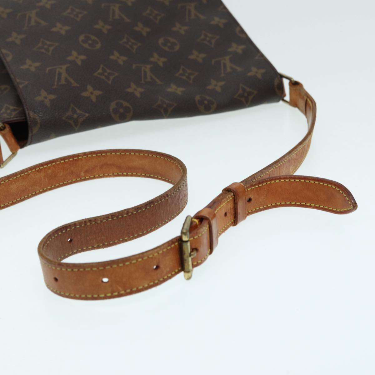 LOUIS VUITTON Monogram Musette Shoulder Bag M51256 LV Auth 86078