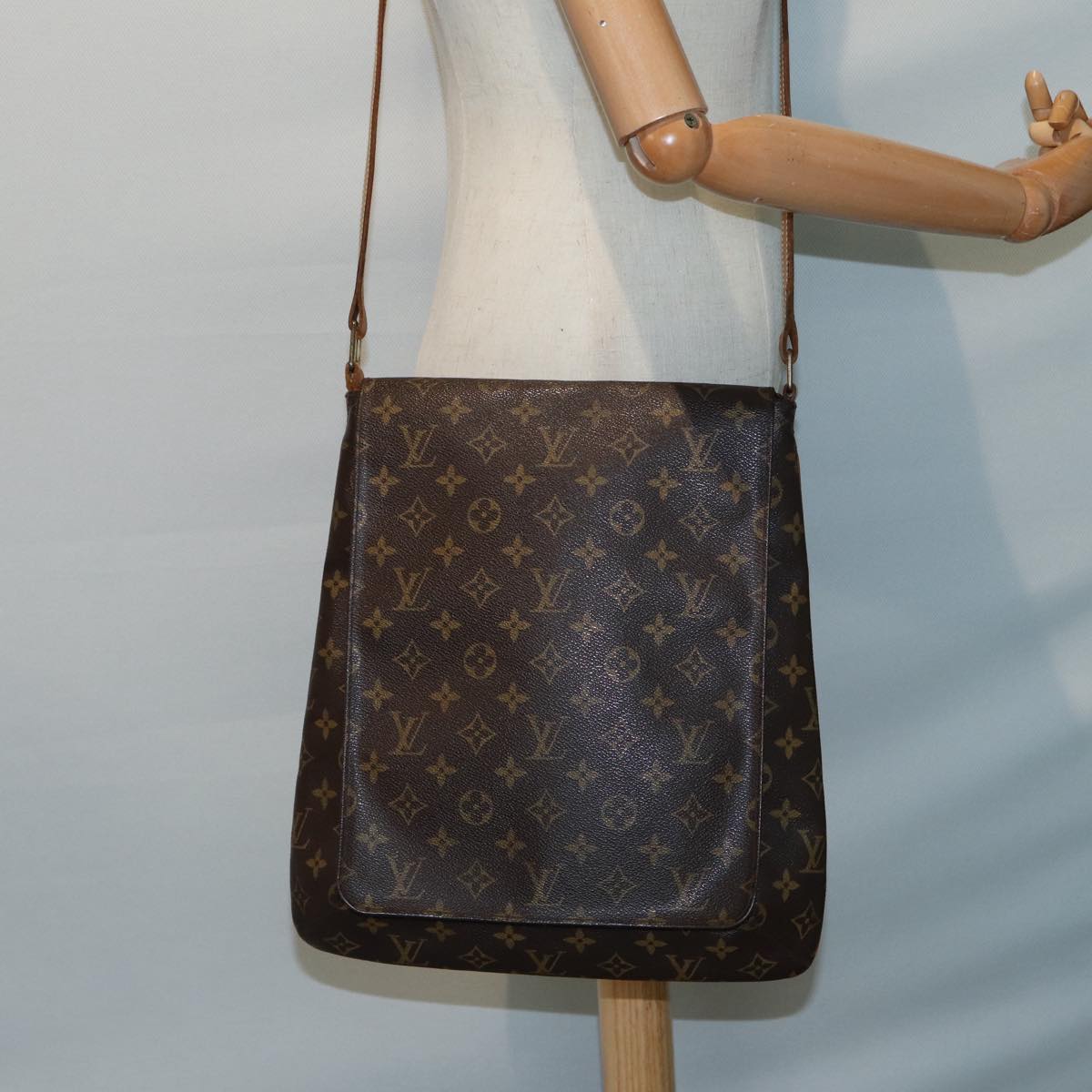 LOUIS VUITTON Monogram Musette Shoulder Bag M51256 LV Auth 86083