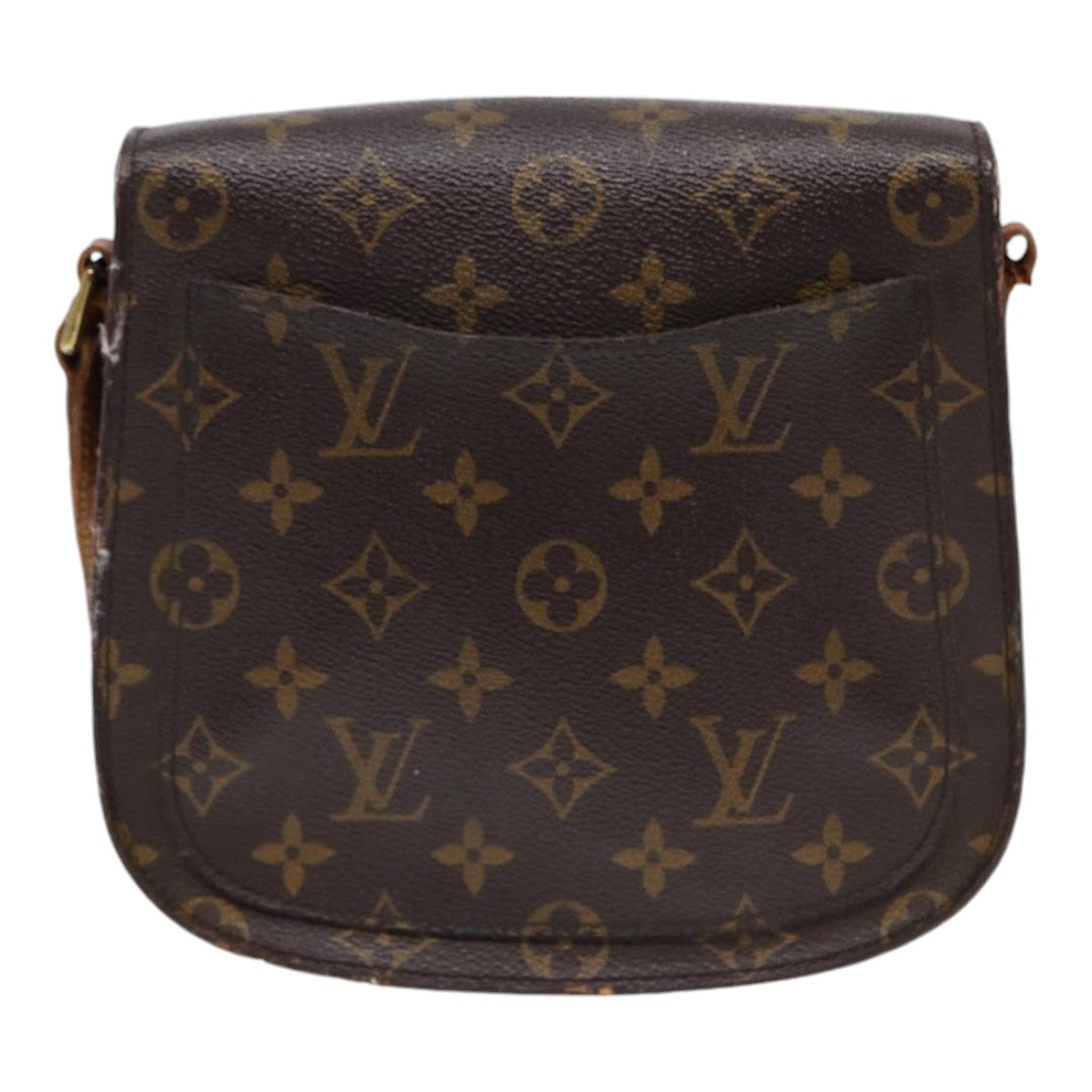 LOUIS VUITTON Monogram Saint Cloud MM Shoulder Bag M51243 LV Auth 86088