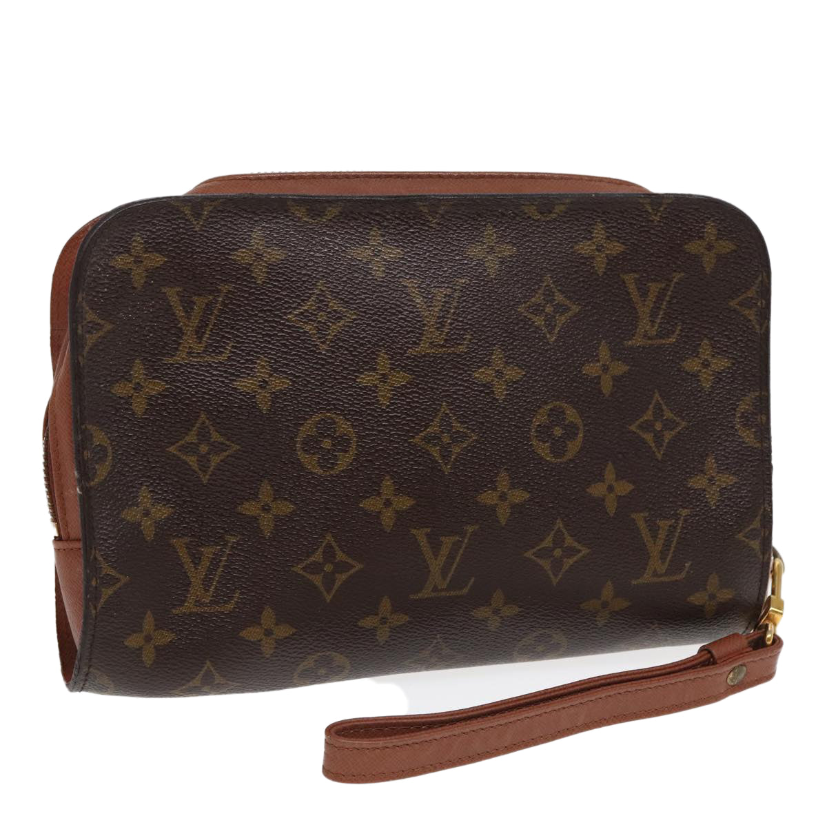 LOUIS VUITTON Monogram Orsay Clutch Bag M51790 LV Auth 86099