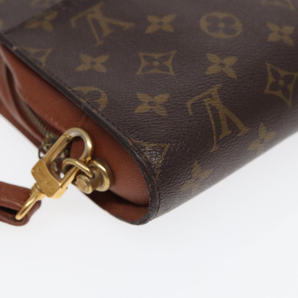 LOUIS VUITTON Monogram Orsay Clutch Bag M51790 LV Auth 86099