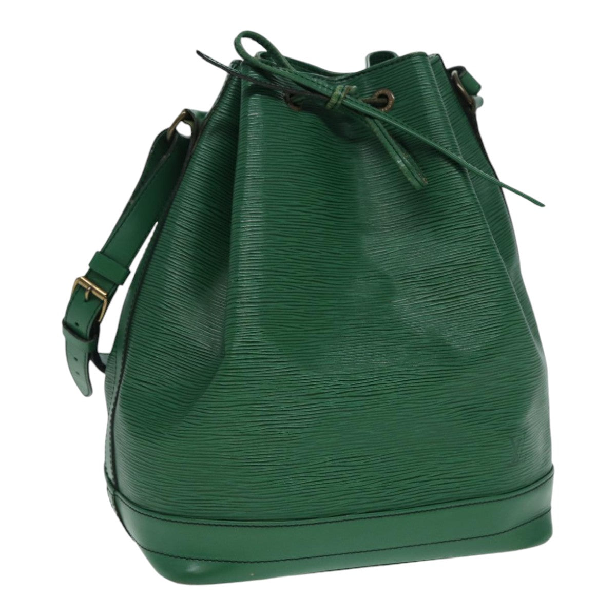 LOUIS VUITTON Epi Noe Shoulder Bag Green M44004 LV Auth 86108