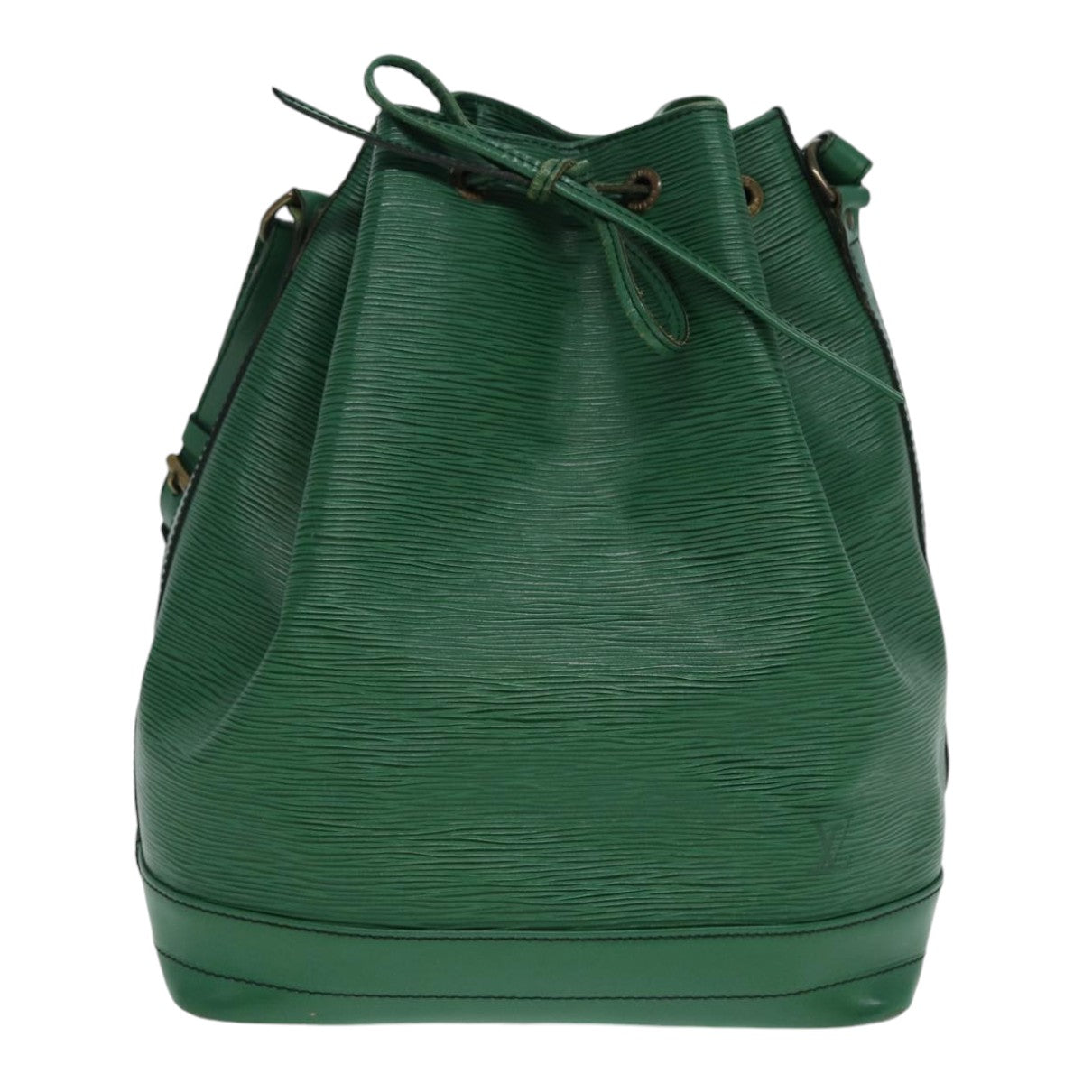 LOUIS VUITTON Epi Noe Shoulder Bag Green M44004 LV Auth 86108