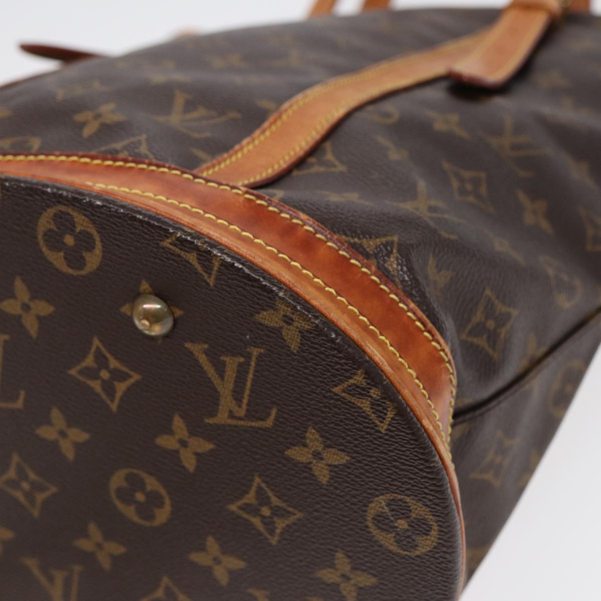 LOUIS VUITTON Monogram Bucket GM Shoulder Bag M42236 LV Auth 86116