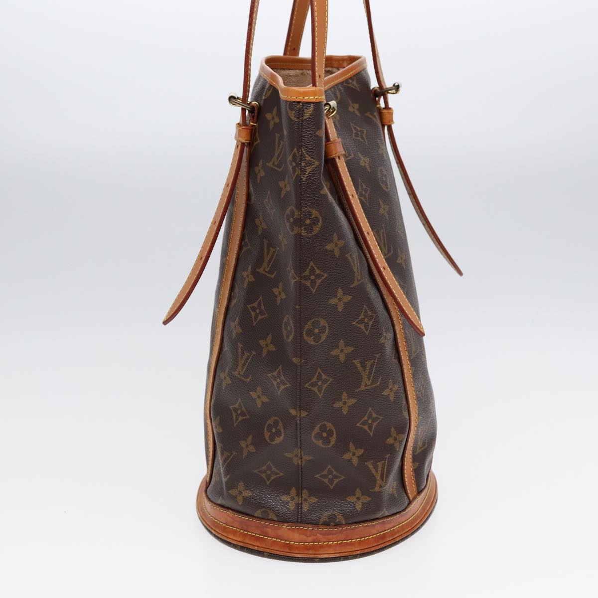 LOUIS VUITTON Monogram Bucket GM Shoulder Bag M42236 LV Auth 86116