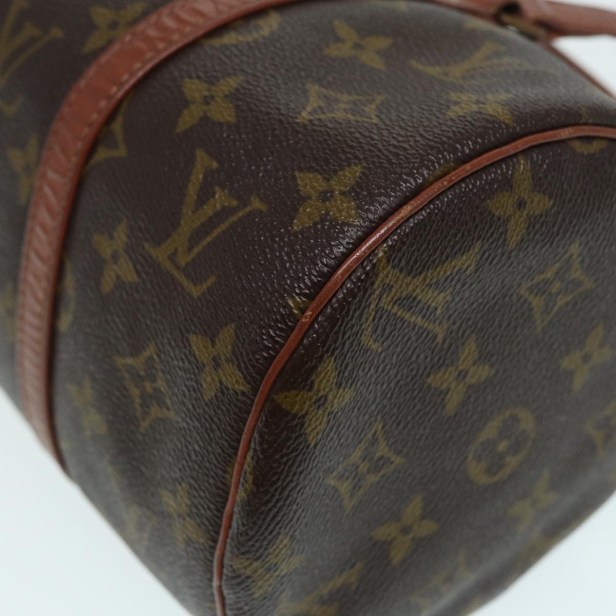 LOUIS VUITTON Monogram Papillon 30 Hand Bag M51385 LV Auth 86118