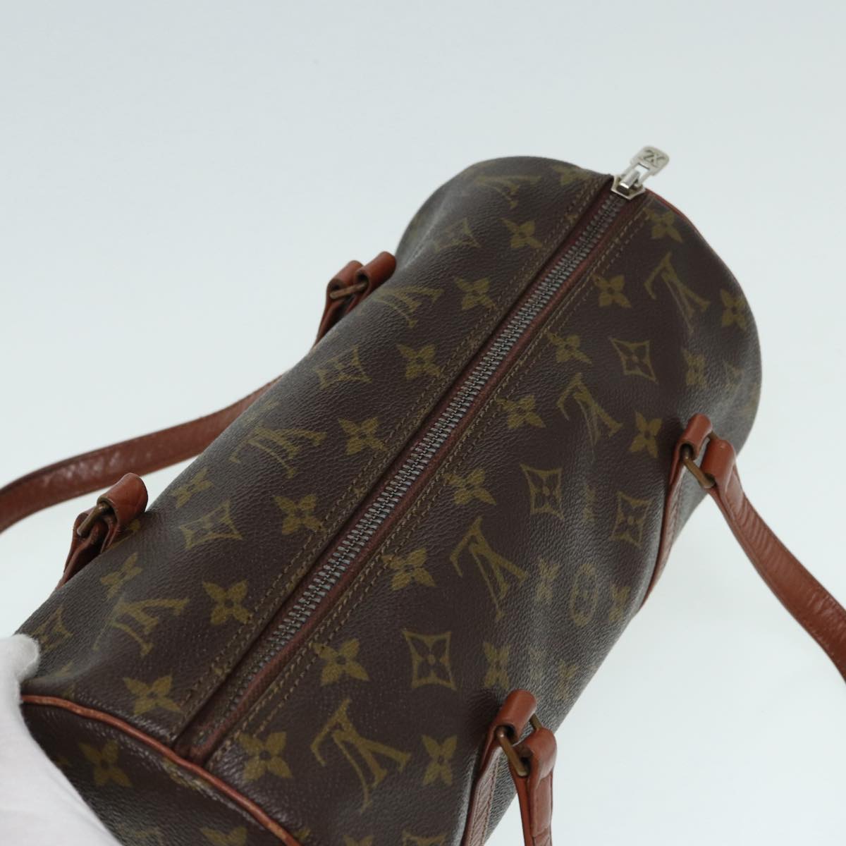 LOUIS VUITTON Monogram Papillon 30 Hand Bag M51385 LV Auth 86118