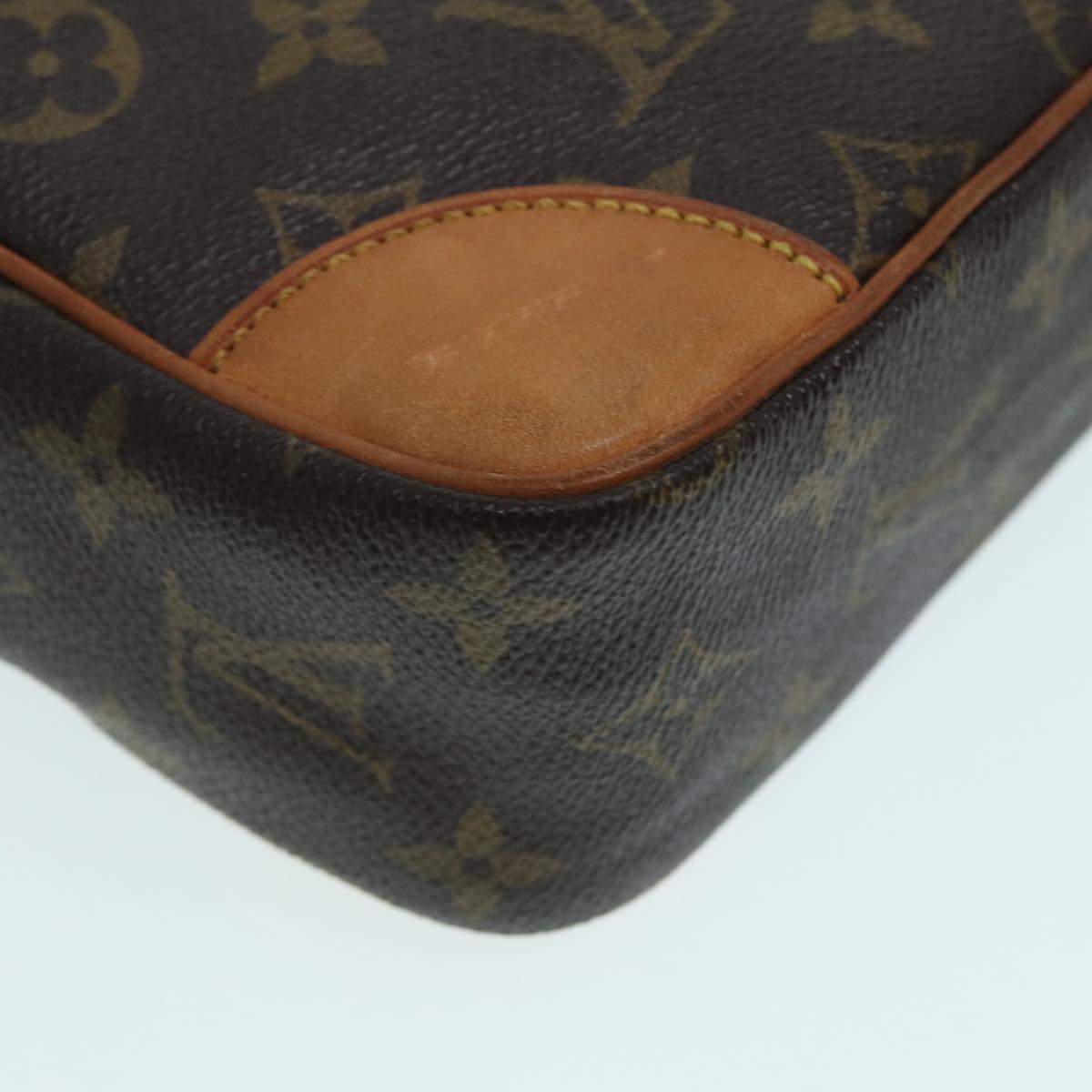 LOUIS VUITTON Monogram Compiegne 28 Clutch Bag M51845 LV Auth 86121