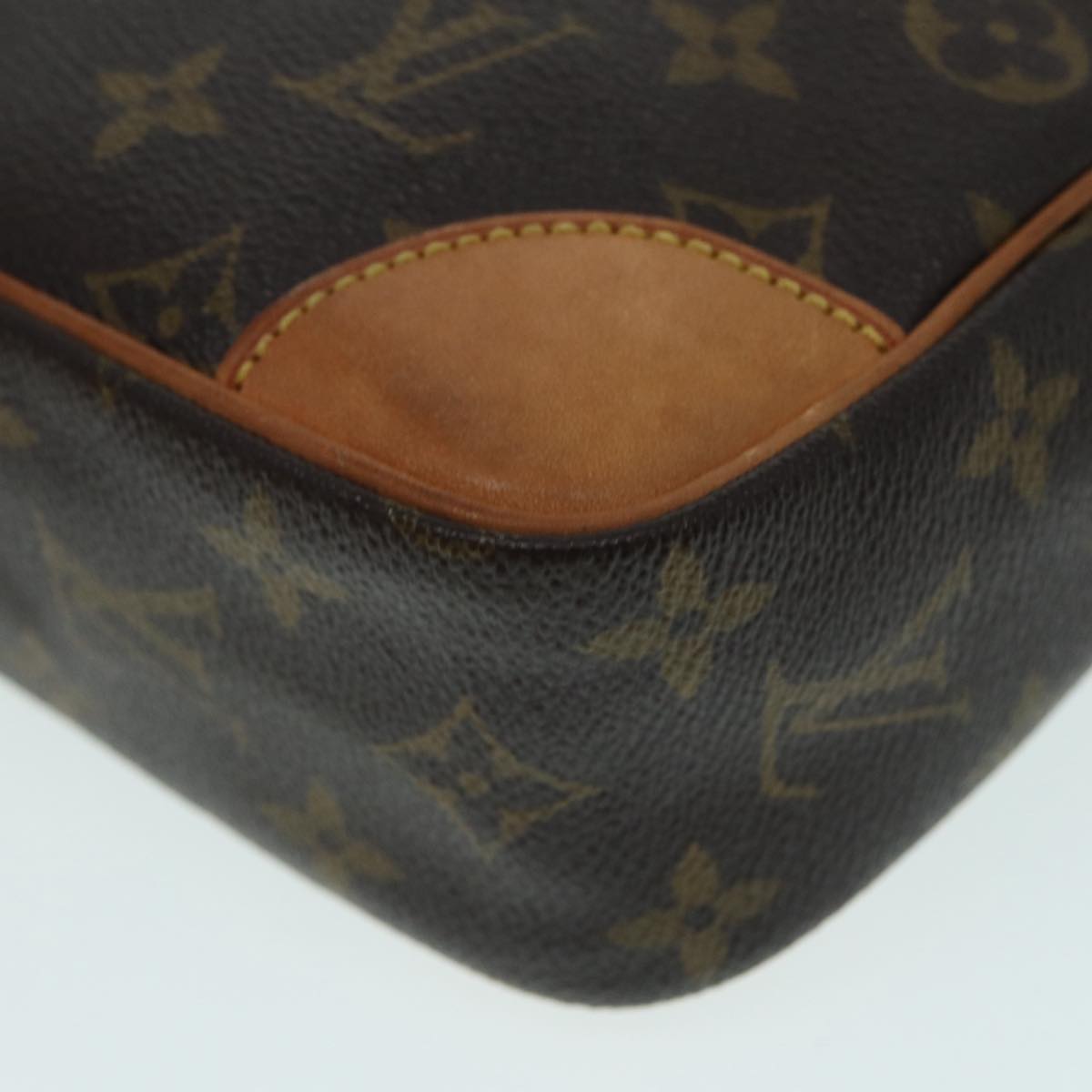 LOUIS VUITTON Monogram Compiegne 28 Clutch Bag M51845 LV Auth 86121