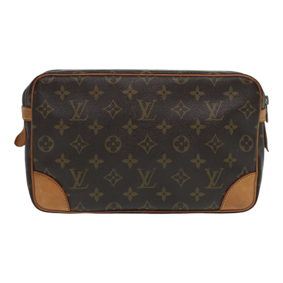 LOUIS VUITTON Monogram Compiegne 28 Clutch Bag M51845 LV Auth 86121 - 0