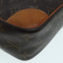 LOUIS VUITTON Monogram Compiegne 28 Clutch Bag M51845 LV Auth 86122-14