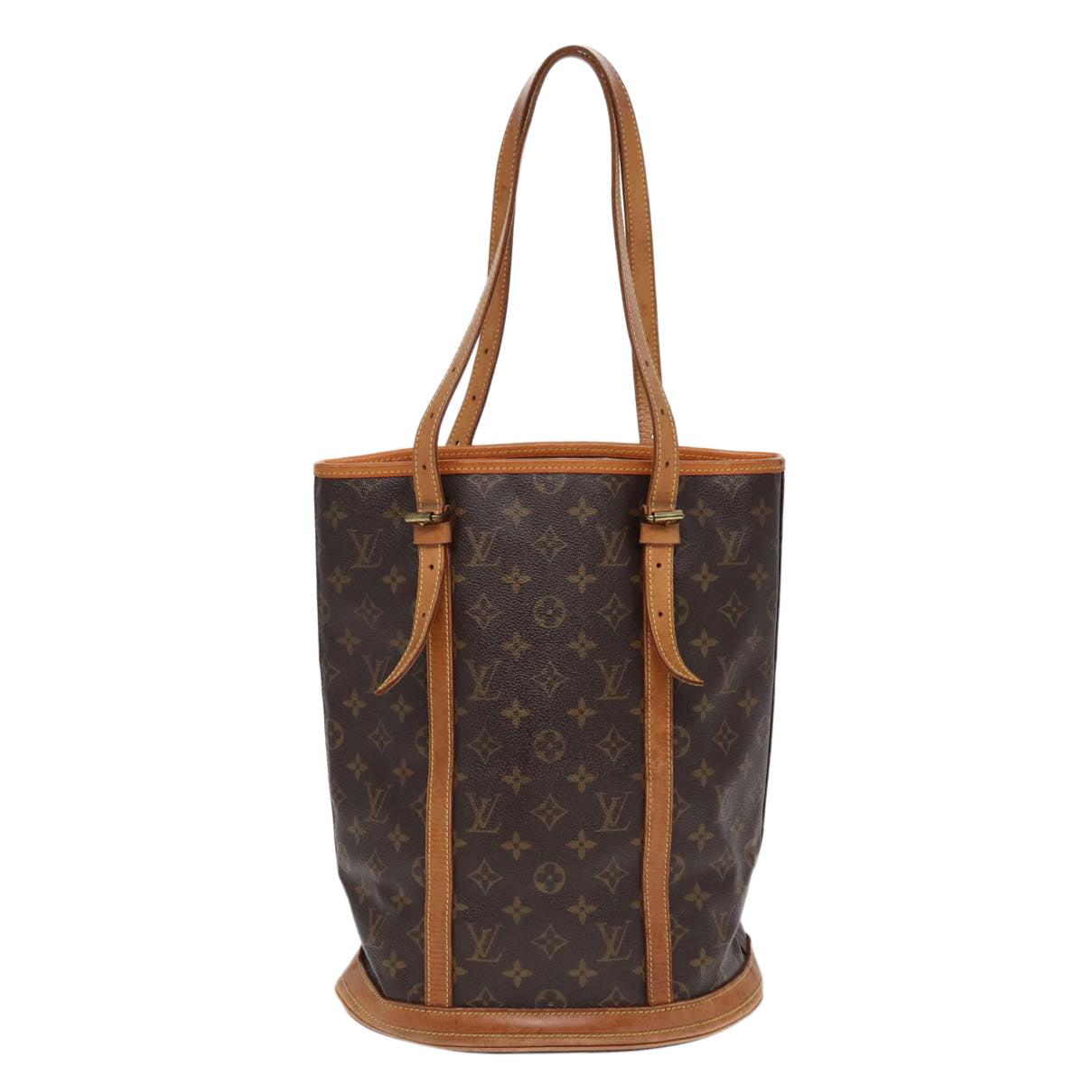 LOUIS VUITTON Monogram Bucket GM Shoulder Bag M42236 LV Auth 86138