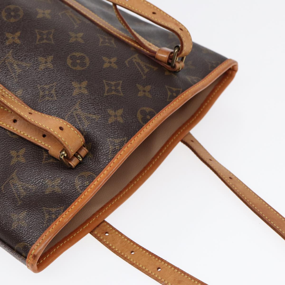 LOUIS VUITTON Monogram Bucket GM Shoulder Bag M42236 LV Auth 86138