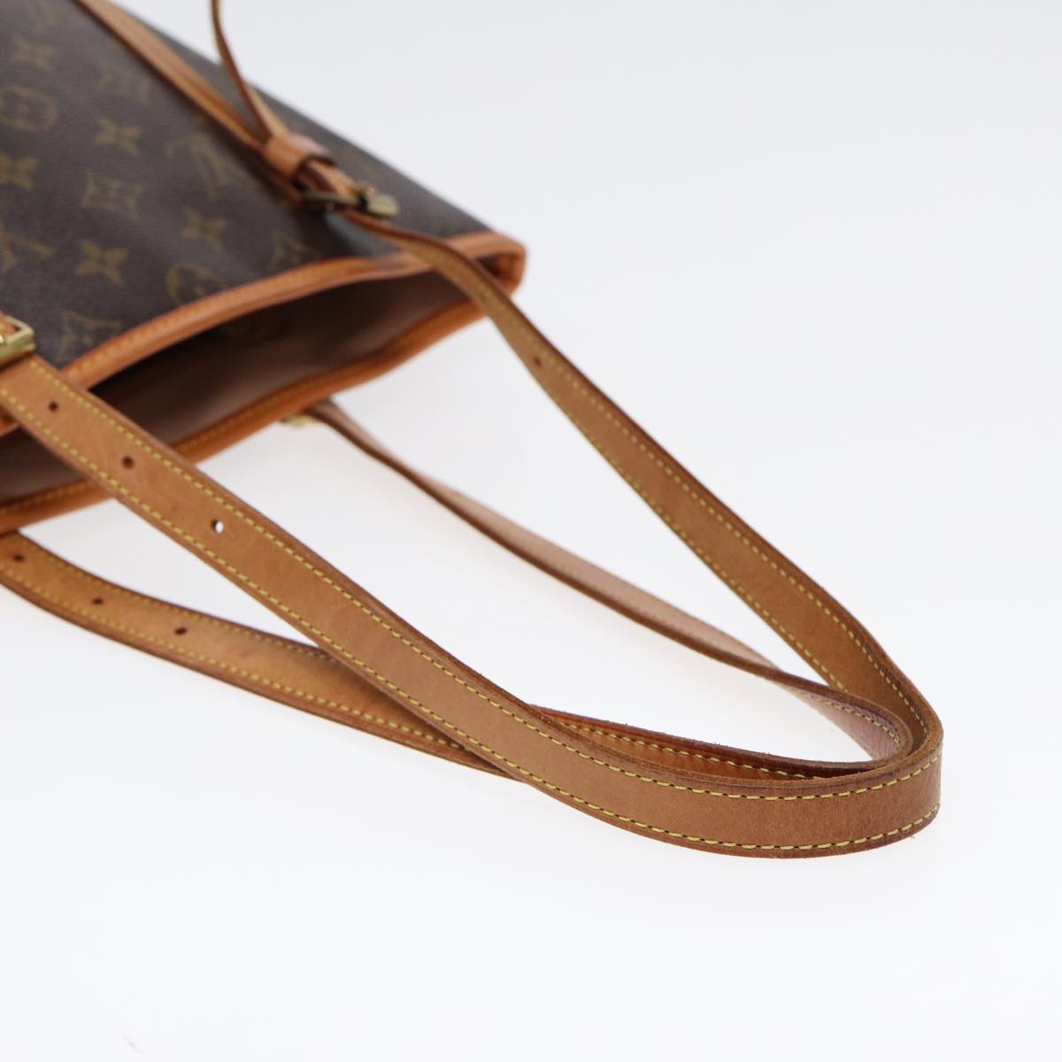 LOUIS VUITTON Monogram Bucket GM Shoulder Bag M42236 LV Auth 86138