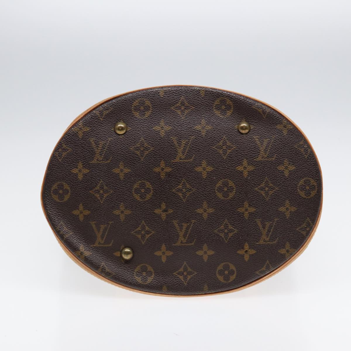 LOUIS VUITTON Monogram Bucket GM Shoulder Bag M42236 LV Auth 86138