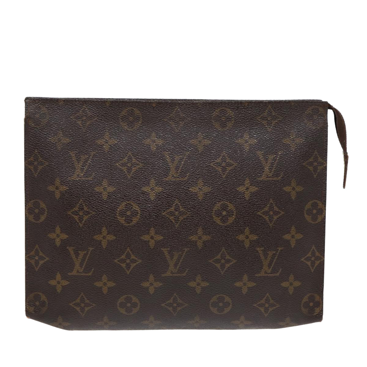 LOUIS VUITTON Monogram Poche Toilette 26 Pouch M47542 LV Auth 86142