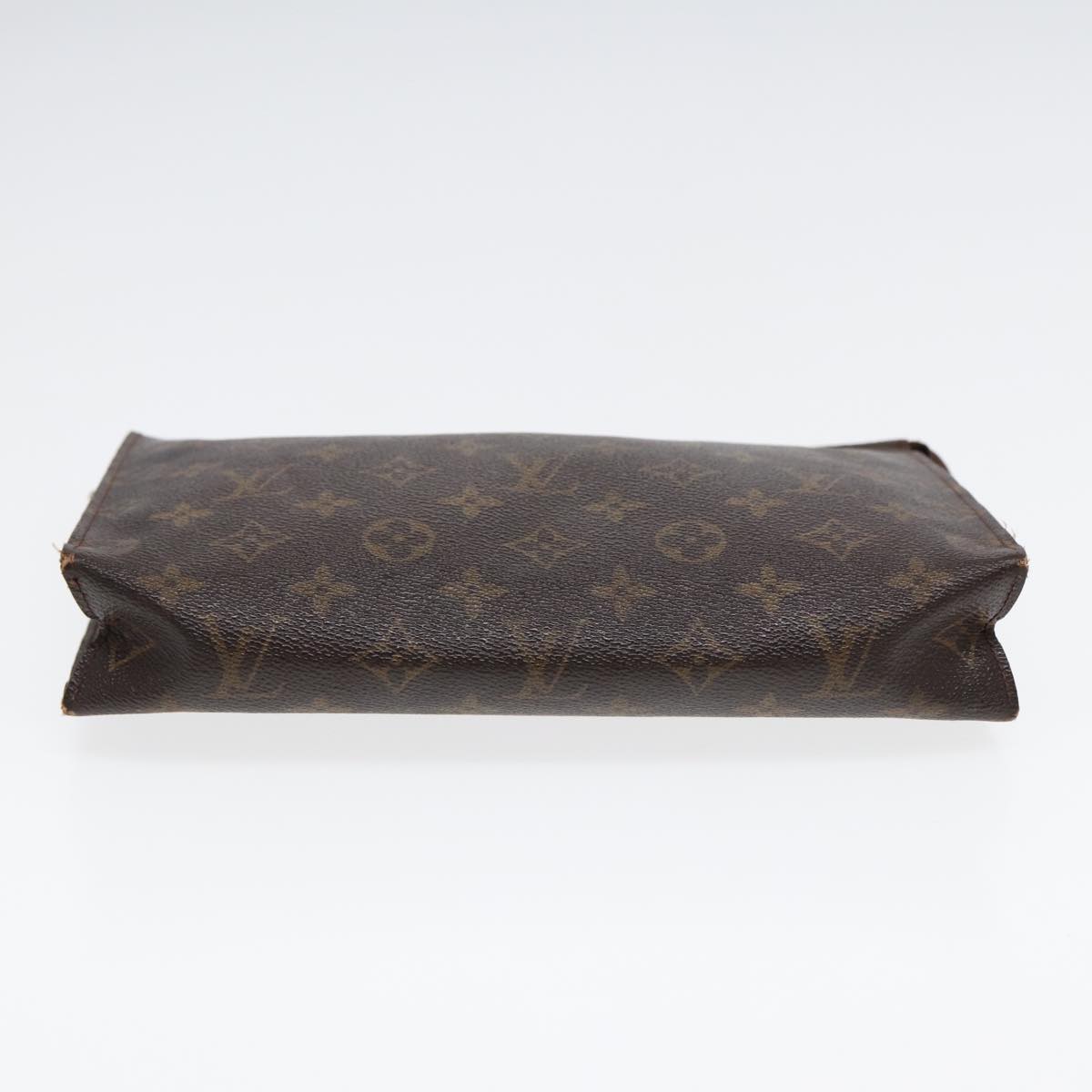 LOUIS VUITTON Monogram Poche Toilette 26 Pouch M47542 LV Auth 86142