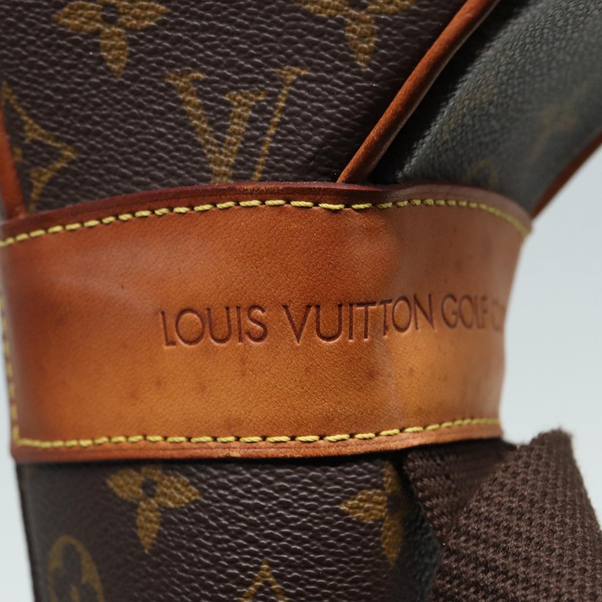 LOUIS VUITTON Monogram Golf Cup 1999 Japan Club Case LV Auth 86146