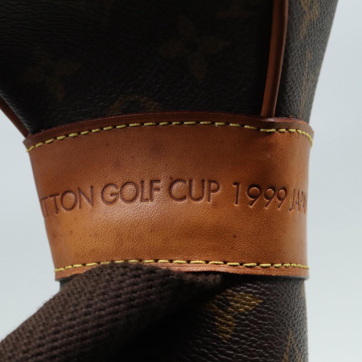 LOUIS VUITTON Monogram Golf Cup 1999 Japan Club Case LV Auth 86146